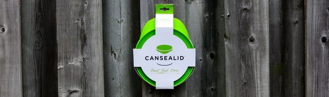 Cansealid Paint Can Lid for an airtight seal on your paint can lids for fresh paint